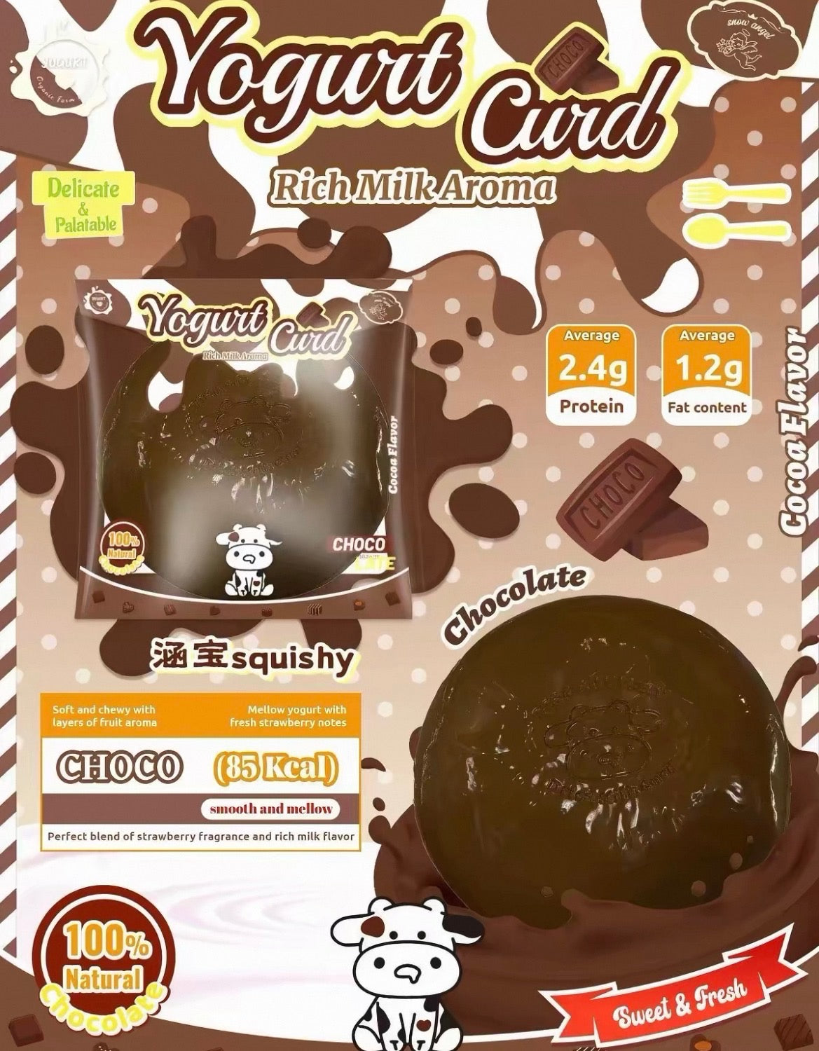 lisa choco bun squishy