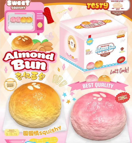 mini almond bun squishy