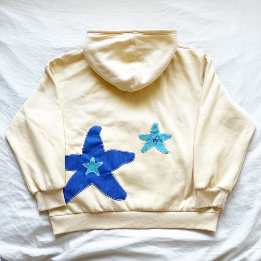 star fish patchwork hoodie pre order