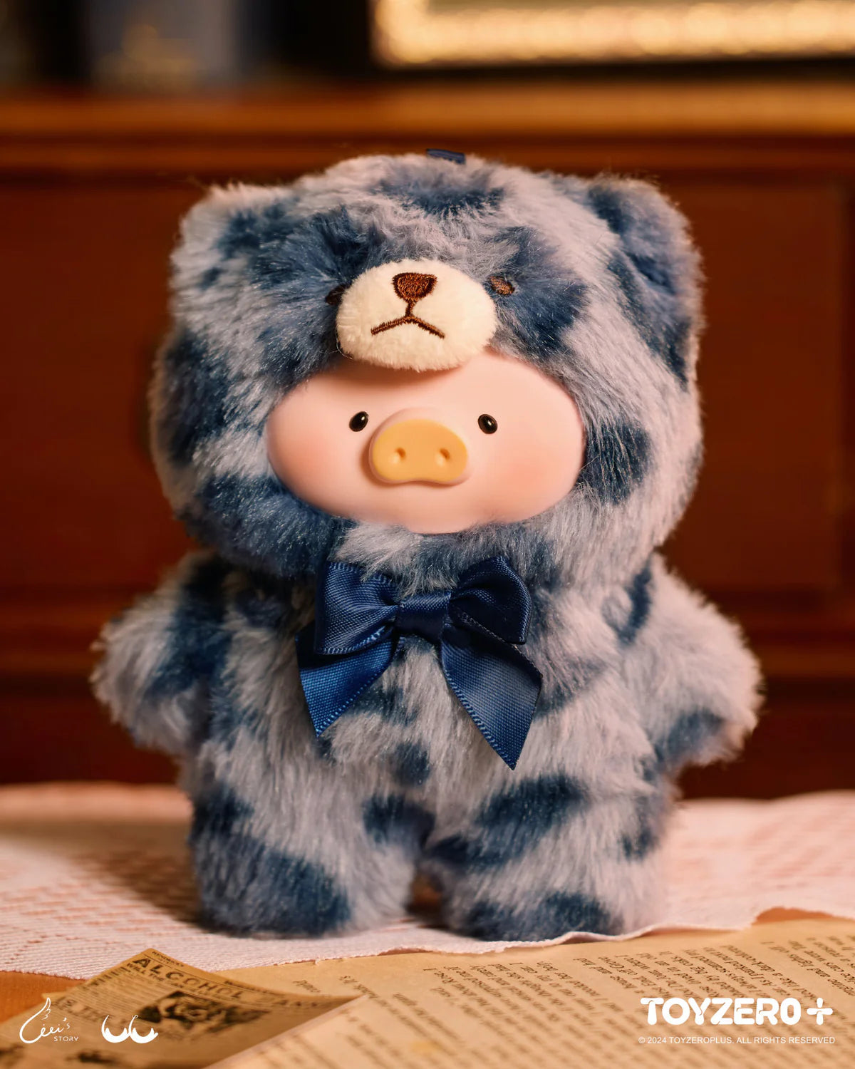 lulu the piggy vintage teddy shop vinyl face blind box