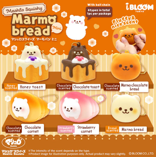 Ibloom mini marmo bread squishy blind box