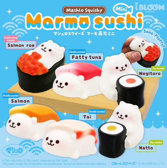 Ibloom mini marmo sushi squishy blind box