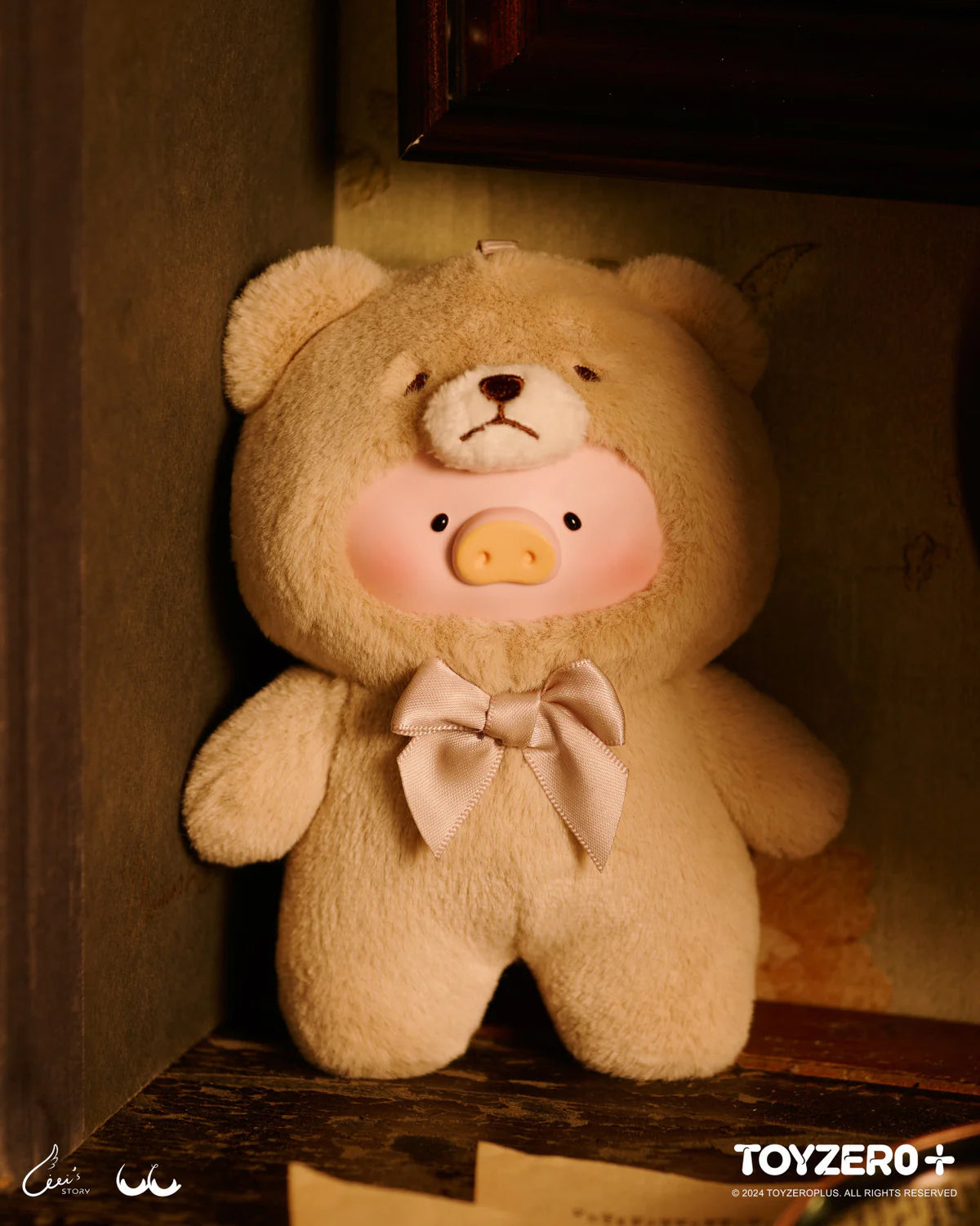 lulu the piggy vintage teddy shop vinyl face blind box