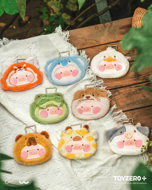 lulu the piggy animal party plush pouch blind box