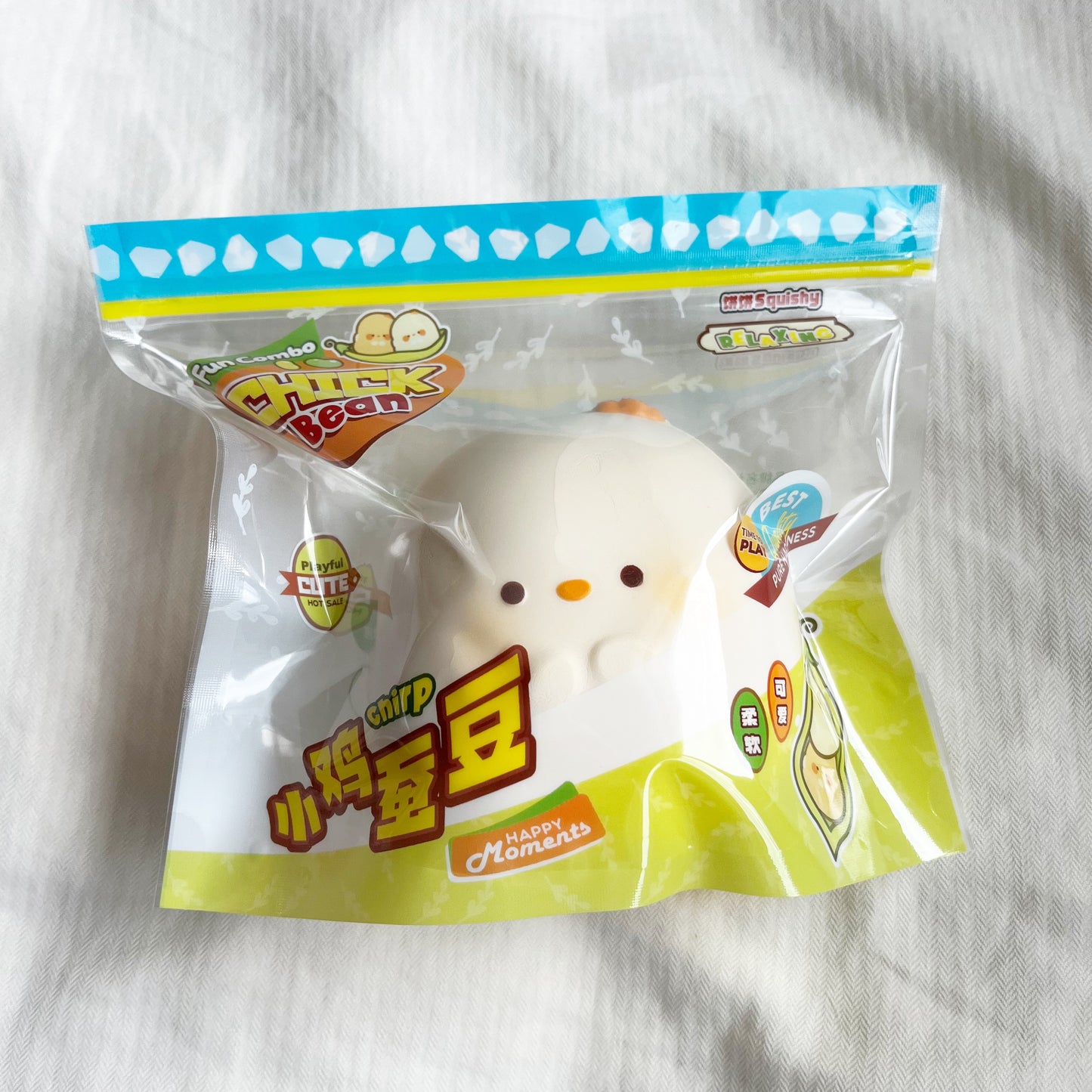 bingbing chick bean squishy