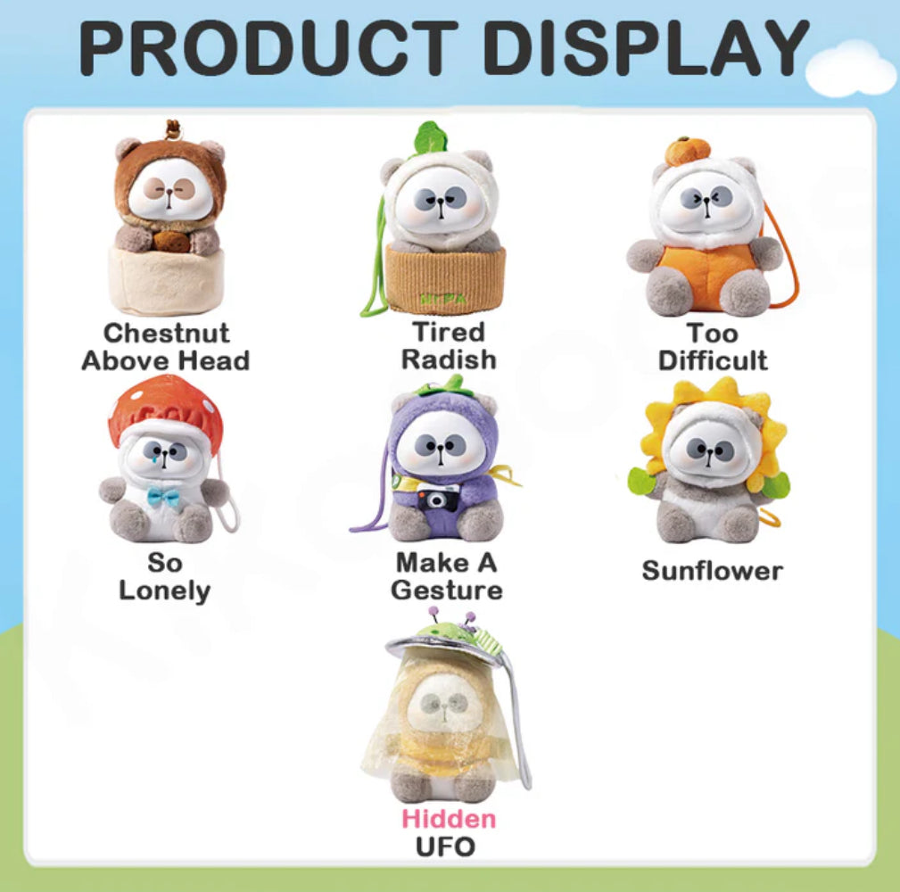 MR PA the escaped vegetable series plush blind box