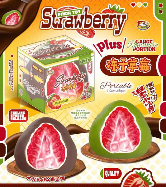 mido jumbo strawberry squishy
