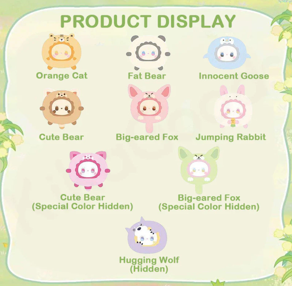 EMMA rua rua zoo series plush blind box