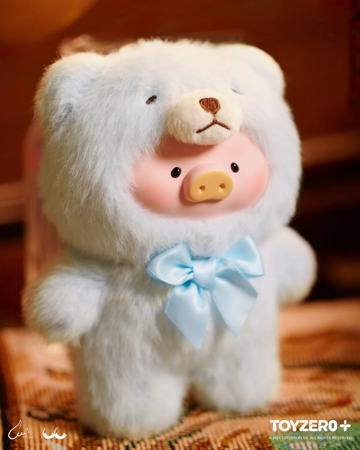lulu the piggy vintage teddy shop vinyl face blind box