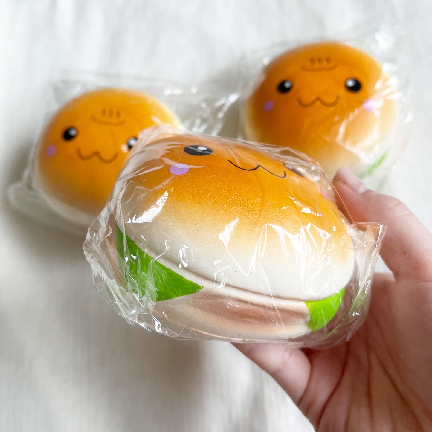 kawaii bun common squishy
