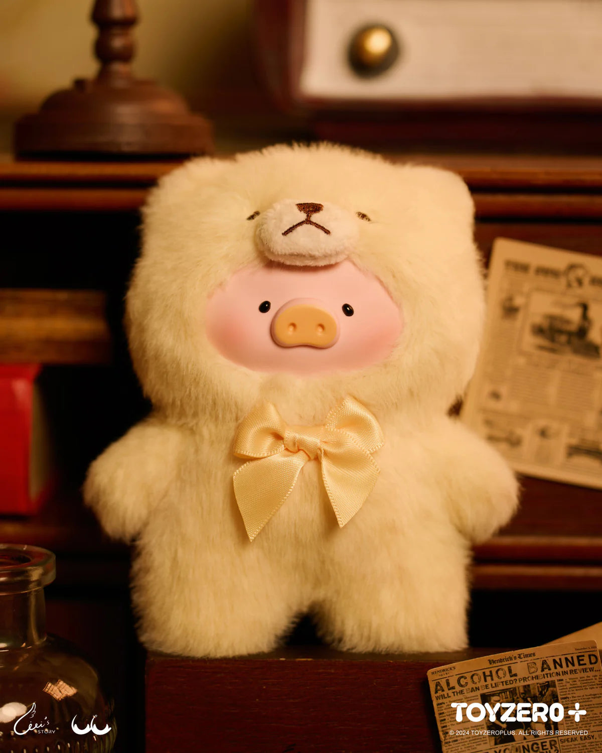 lulu the piggy vintage teddy shop vinyl face blind box