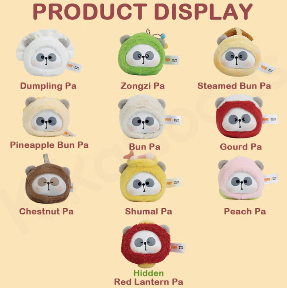 MR PA chinese little PA chef series plush blind box