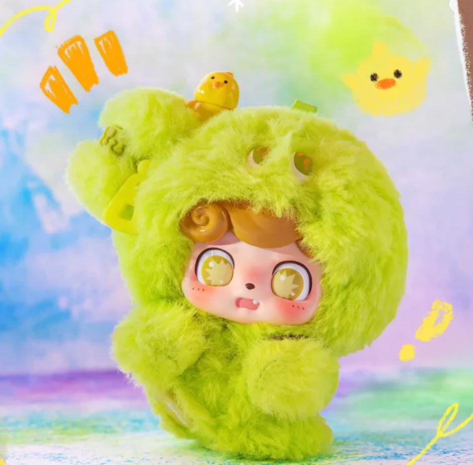 Q kid emotional hairy monsters blind box