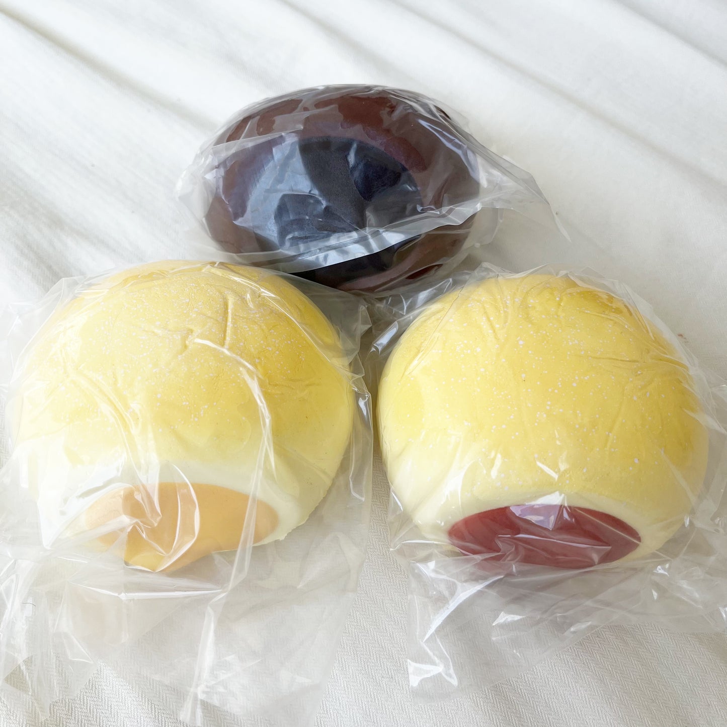 hachimi custard lava bun squishy