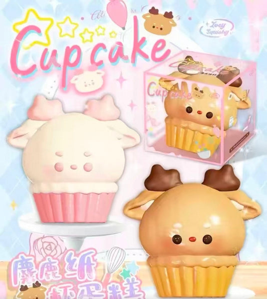 zoey deer cupcake squishy