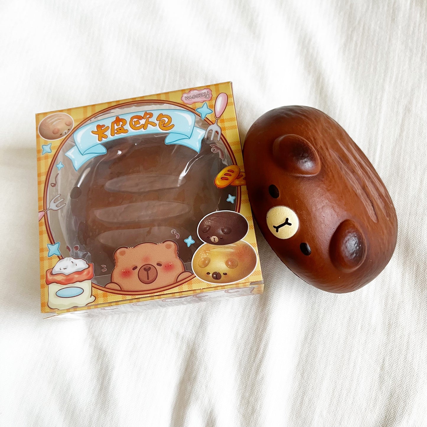 moozy capybara bread squishy