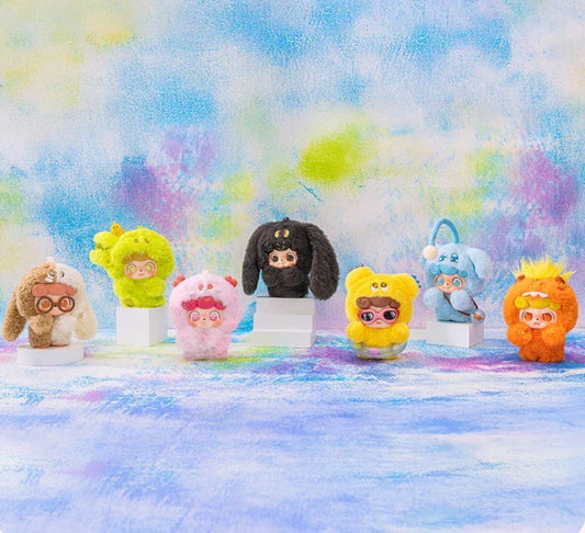 Q kid emotional hairy monsters blind box