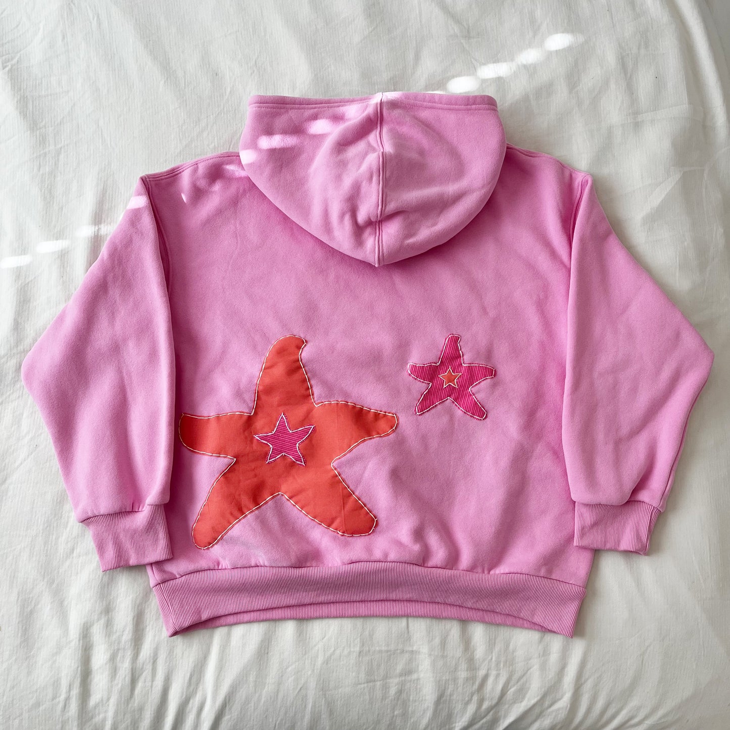 star fish patchwork hoodie pre order