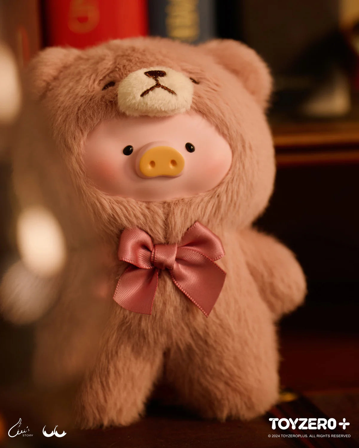 lulu the piggy vintage teddy shop vinyl face blind box