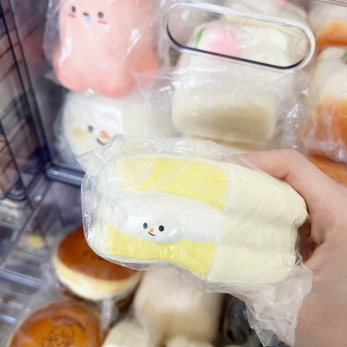 lisa snowman choco pie squishy