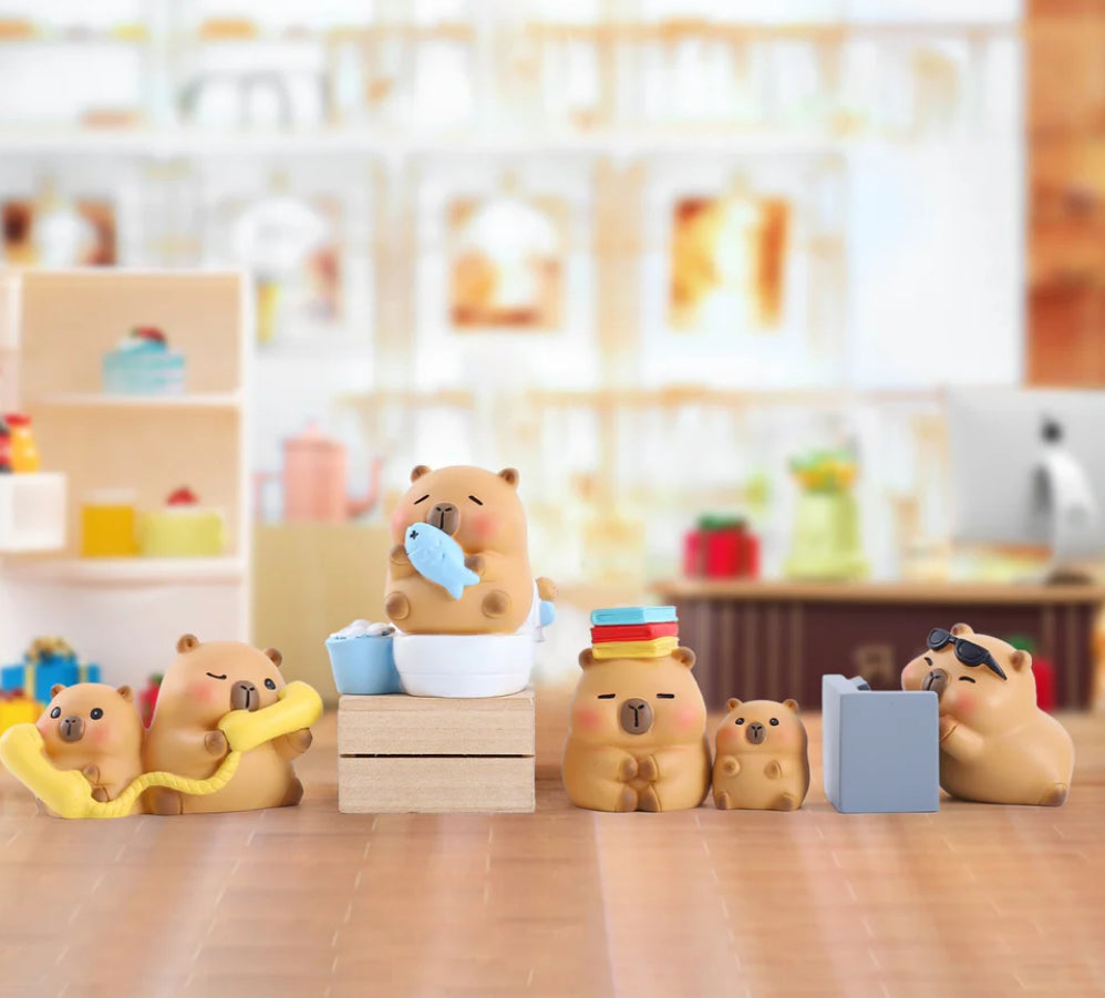 capybara working blind box