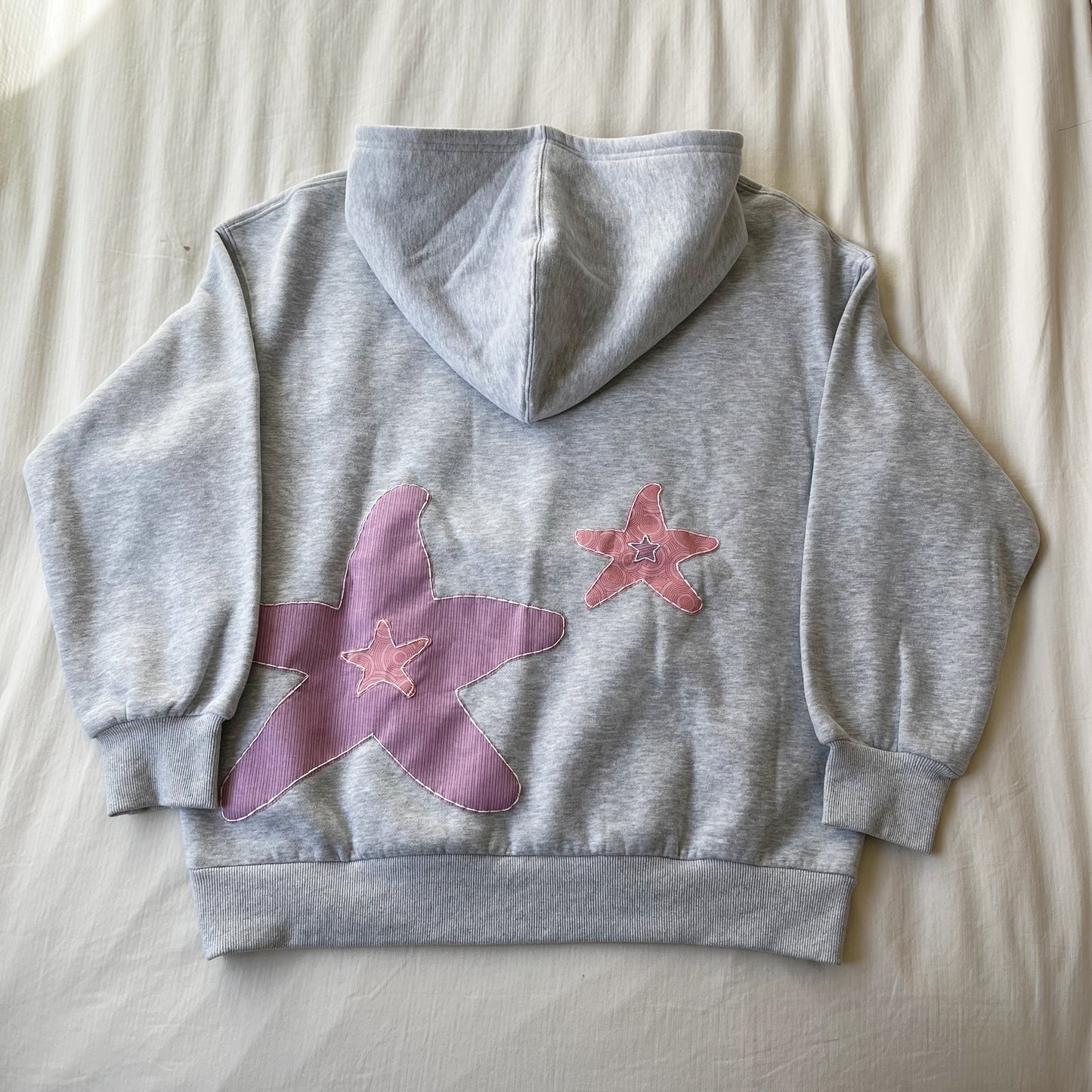 star fish patchwork hoodie pre order