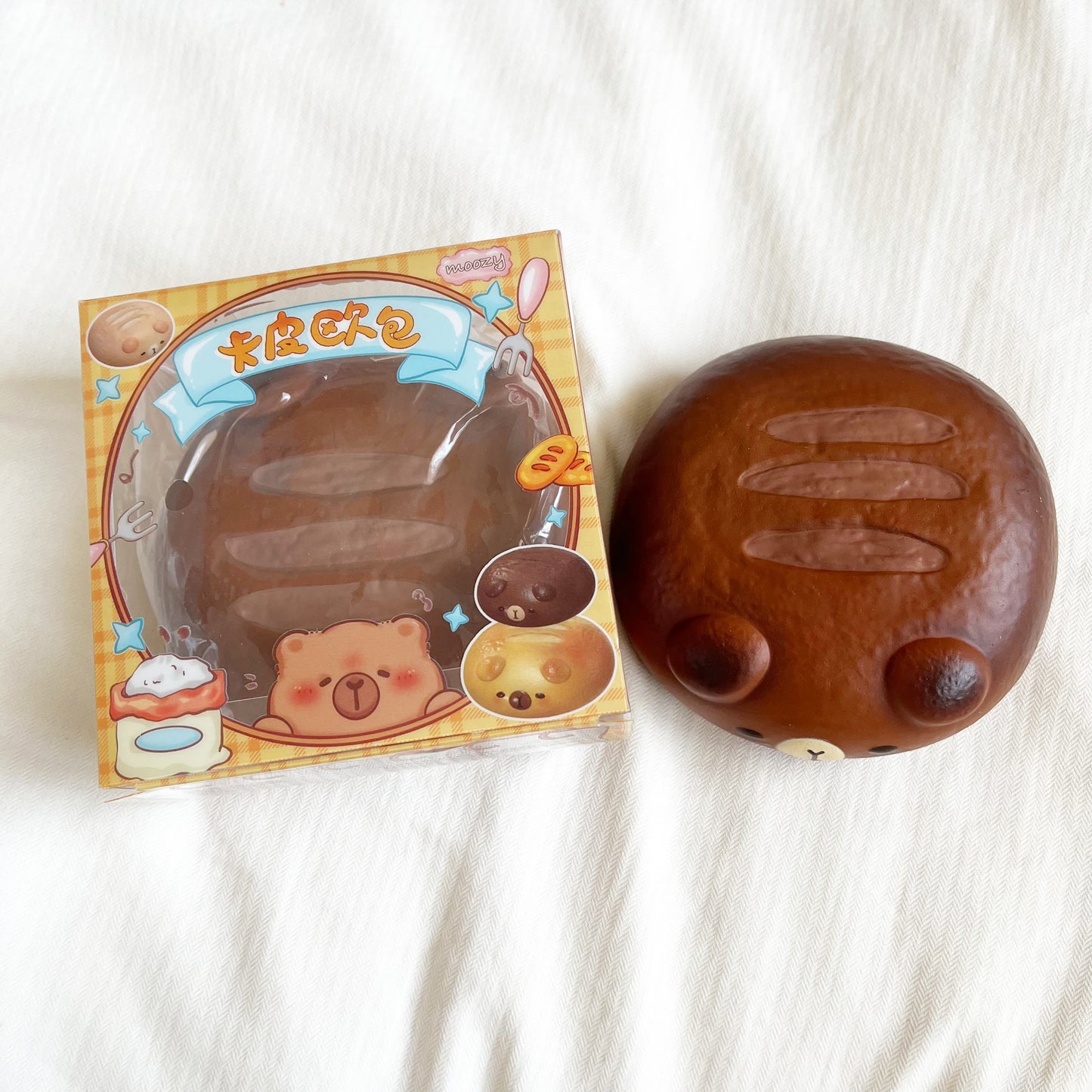 moozy capybara bread squishy