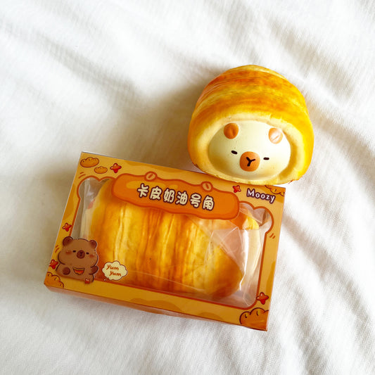 moozy capybara croissant squishy
