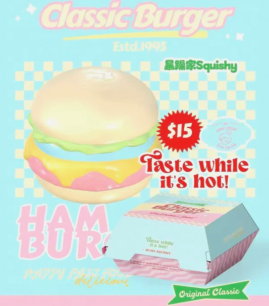 lisa burger squishy