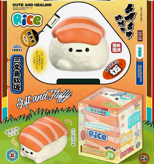mido salmon nigiri sushi squishy