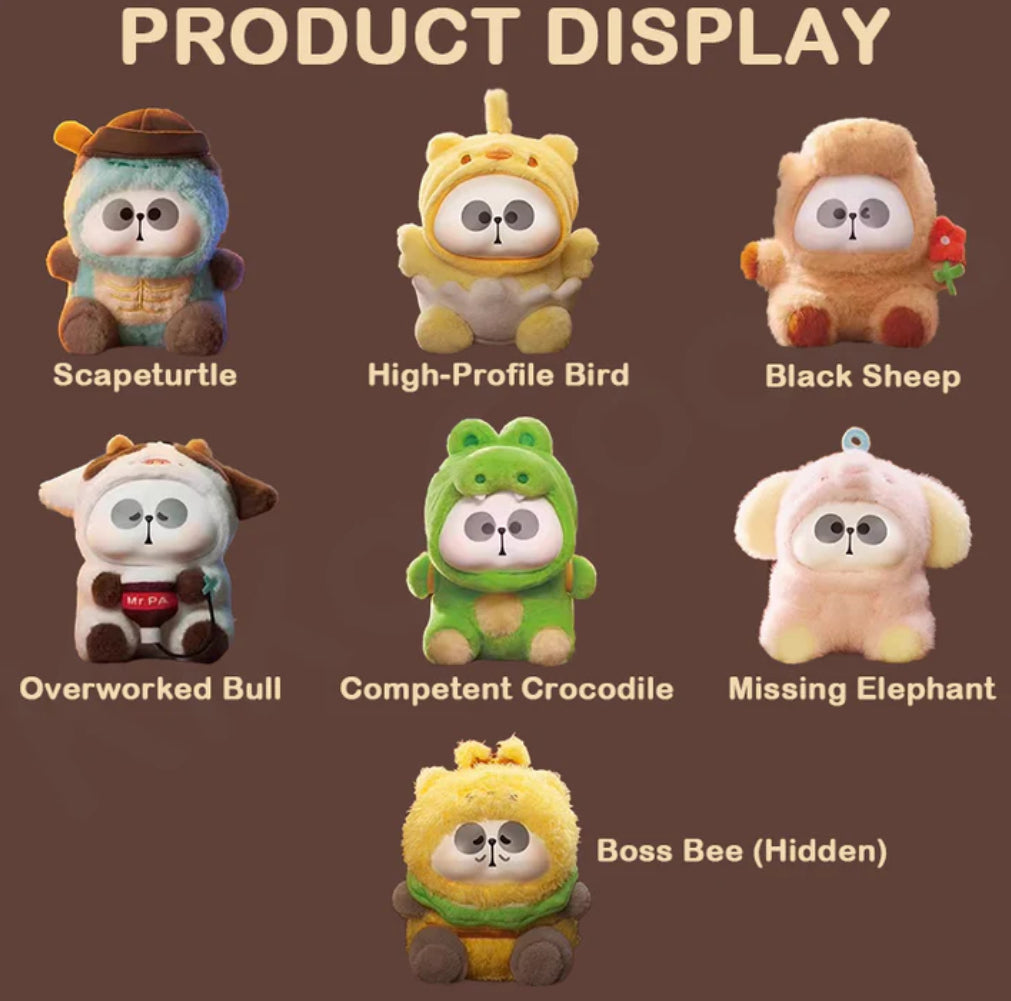 MR PA animal co plush blind box